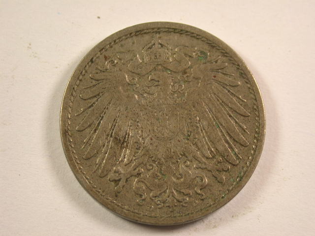  13005  KR   10 Pfennig  1908 D  in   sehr schön  Orginalbilder   