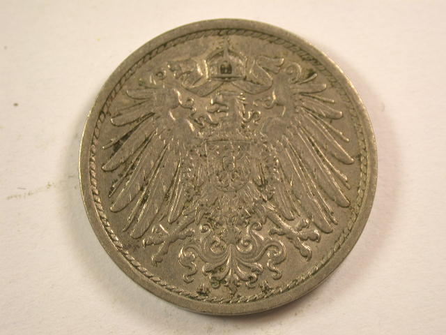  13005  KR   10 Pfennig  1913 A  in   sehr schön-vorzügl.  Orginalbilder   
