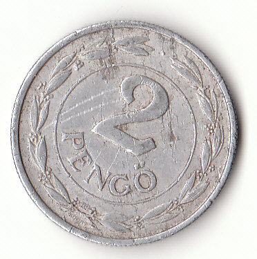  2 Pengo Ungarn 1942 (F196)   