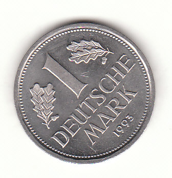 1 DM  1993 D Deutschland uncir.(G414)   
