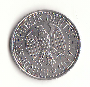 1 DM  1993 D Deutschland uncir.(G414)   
