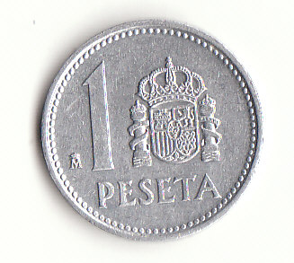  1 Peseta 1989 Alu  ( G428 )   