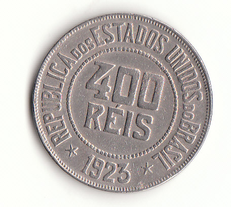 400 Reis Brasielien 1923 (G432 L)