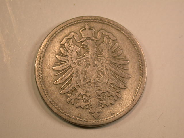  13007  KR  10 Pfennig  1889 A in schön-sehr schön   
