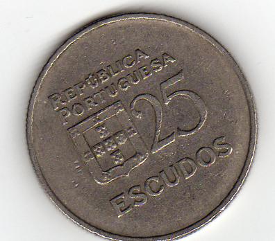  Portugal 25 Escudos 1980   