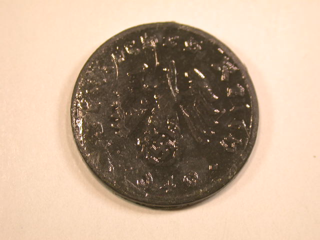 13009 3.Reich  1 Pfennig 1940 A in ss, zaponiert   