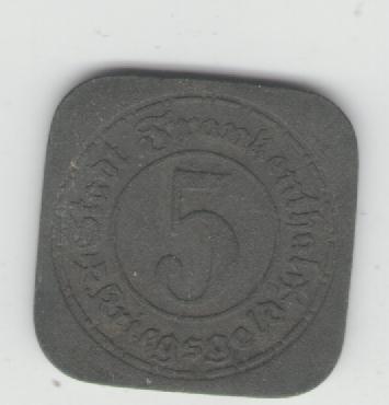 5 Pfennig Stadt Frankenthal(k151)