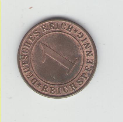  1 Reichspfennig Deutsches Reich 1929 E(k165)   