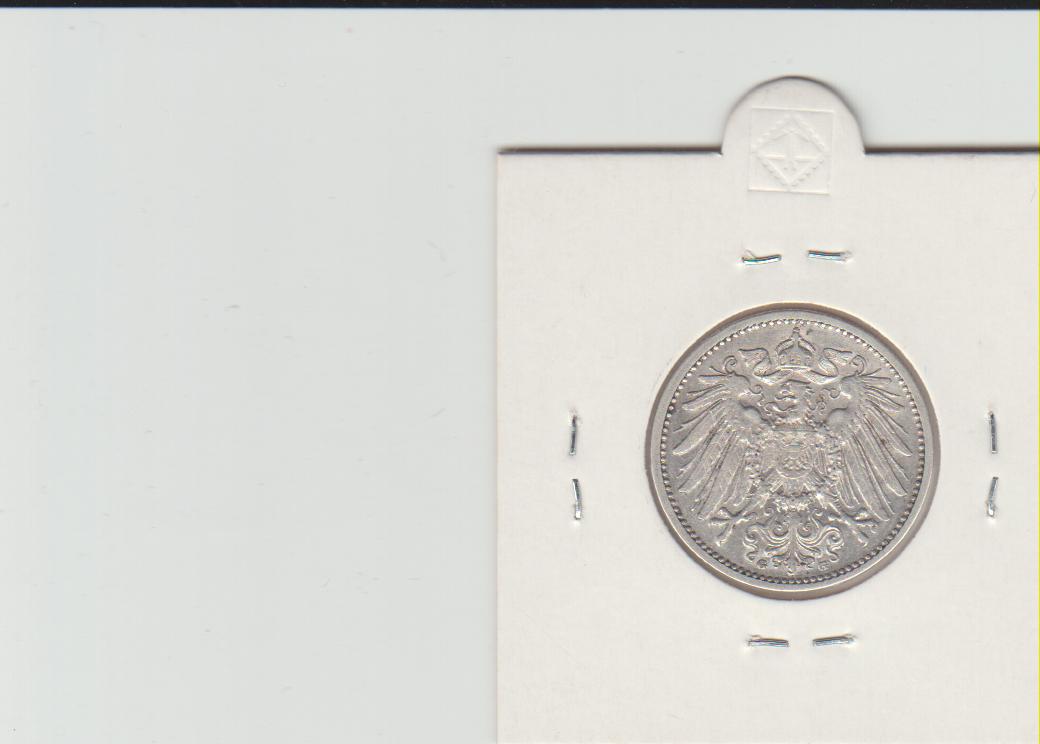  Deutsches Reich 1 Reichsmark 1908 G in ss   