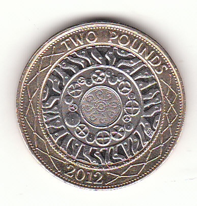  2 Pound Großbritannien 2012 (G446)   