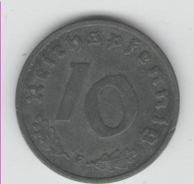 10 Reichspfennig Deutsches Reich 1940 F(J 371(k181)