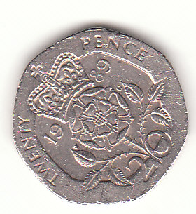  20 Pence Großbritannien 1989 (G467)   