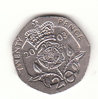  20 Pence Großbritannien 2003 (G469)   