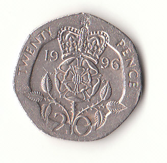  20 Pence Großbritannien 1996 (G471)   