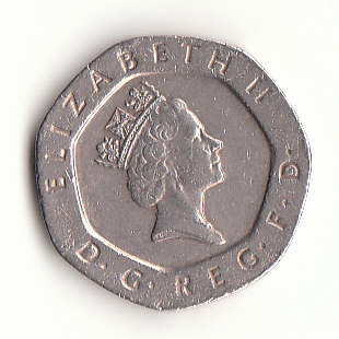  20 Pence Großbritannien 1996 (G471)   