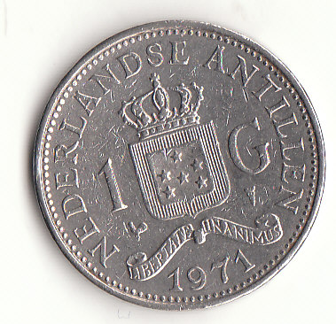  1 Gulden Niederländische Antillen 1971 (G479)   