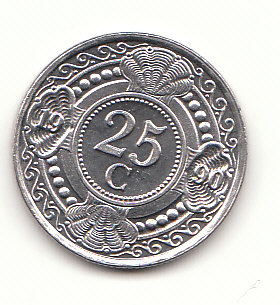 25 cent Niederländische Antillen 1990 (G382)