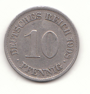  10 Pfennig 1908 A (G275)   