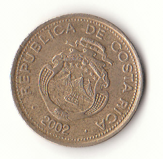  10 Colones Costa Rica 2002  (G173)   