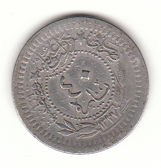  1/40 Qirsh Ägypten 1909 (G500)   