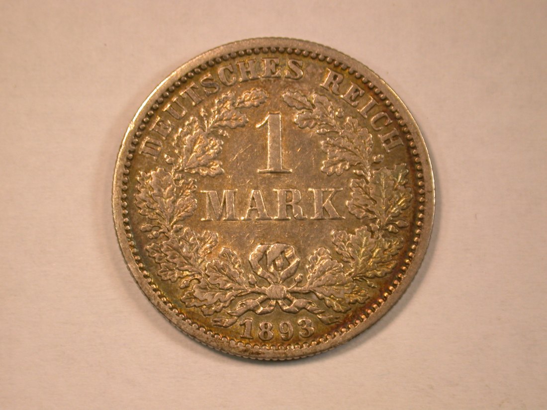 13204 1 Mark 1893 F in f.vz besser anschauen !!