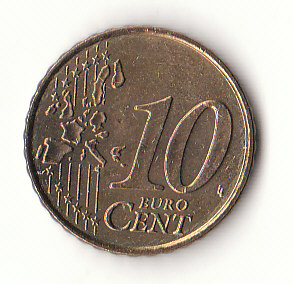 Griechenland G518 10 Cent Fremdprägung 2002 prägefrisch