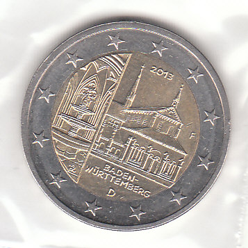 Deutschland 2 Euro 2013 D Baden Württenberg (G524)