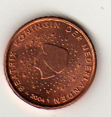  Niederlande 1 Cent 2004   