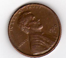  USA 1 Cent 1970 D   