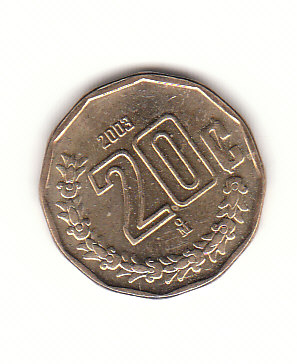  20 Centavos Mexiko 2003 (G197)   