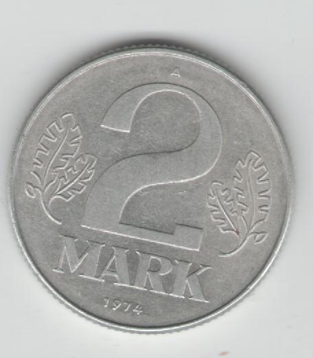  2 Mark DDR 1974 A(k225)   