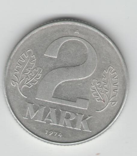 2 Mark DDR 1974 A(k225)
