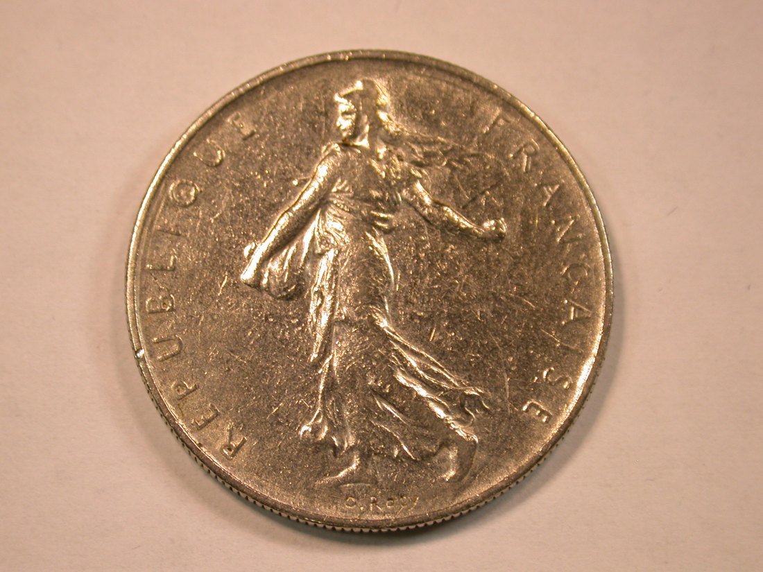  13205 Frankreich  1 Franc  1960  Semeuse  in ss   
