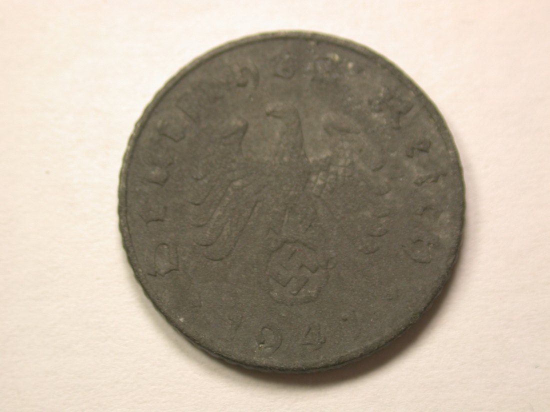  13408  3.Reich  5 Pfennig  1941 J in ss   Orginalbilder   