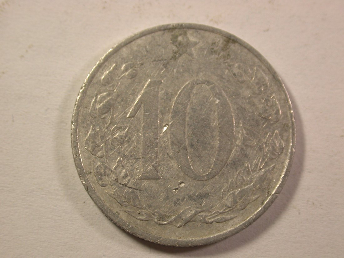 13412 CSSR 10 Heller 1953 in sehr schön Orginalbilder !!