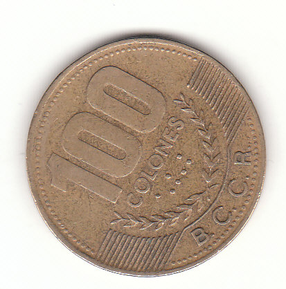  100 Colones Costa Rica 2000 (G063)   