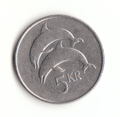  5 Kronur Island 1992 (F781)   