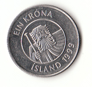  1 Krona Island 1999 (G369)   