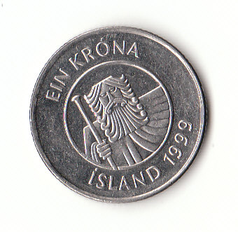 1 Krona Island 1999 (G369)   