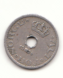  10 Ore Norwegen 1924  (G568)   