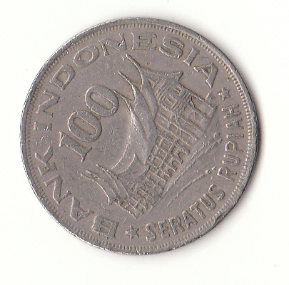  100 Rupiah Indonesien 1978 (G010)   