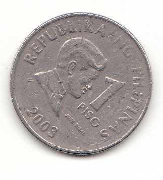  1 Piso Philippinen 2003 (F553)   