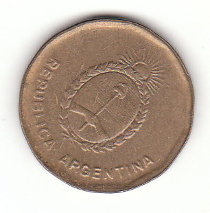  10 Centavos Argentinien 1987 (G566)   