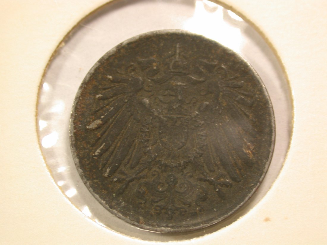  14103 KR 5 Pfennig 1920 D, Eisen in ss+/ss-vz Orginalbilder   