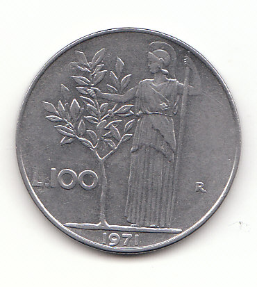  Italien 100 Lire 1971 (G610)   