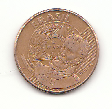  25 Centavos Brasilien 2006 (G626)   