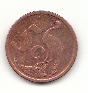  5 Cent Süd- Afrika 2010 (G642)   