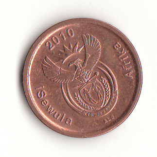  5 Cent Süd- Afrika 2010 (H354)   