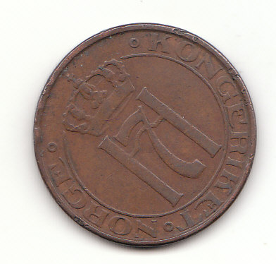  5 Ore Norwegen 1951 (G645)   