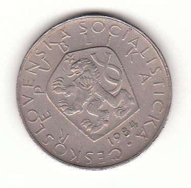  5 Kronen  Tschechoslowakei 1984 (G660)   